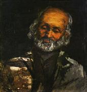 Paul Cezanne Head of and Old Man oil painting reproduction